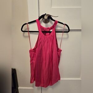 Trina Turk Fuchsia Sleeveless Halter Camisole